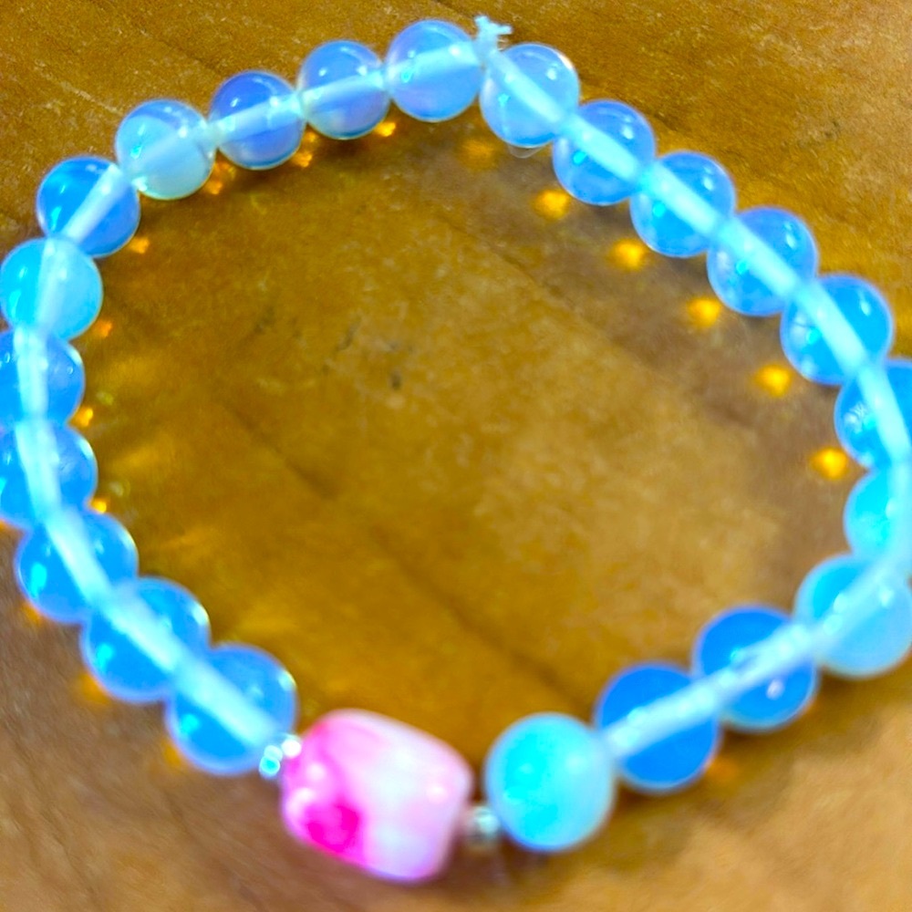#152 Ice Opalite Bracelet 8mm NEW ARRIVAL